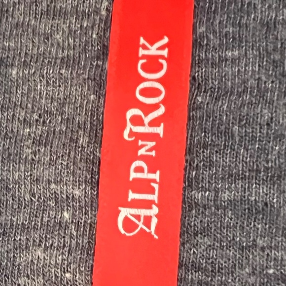 COPY - AlpNRock*Henley*Ski Patch*Embroidered*NavyGray*Women's Small - Picture 3 of 15